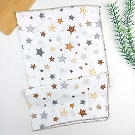 Stars Müslin Kundak / Tek Katlı / 80x90 cm