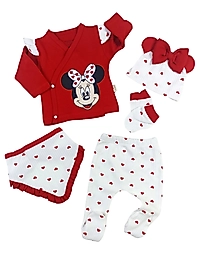 Minnie 5 Parça Yeni Doğan Seti