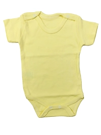 Yarım Kol Düz Badi / Sarı