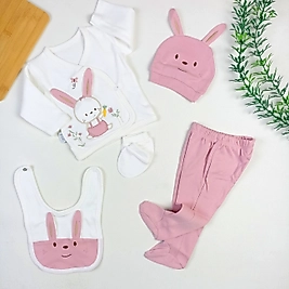 Rabbit 5 Parça Yenidoğan Takımı