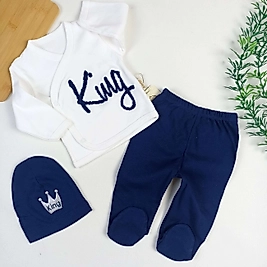 King 3 Parça Yeni Doğan Takımı