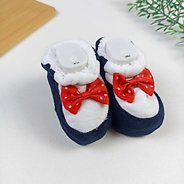 Velsoft Astarlı Figürlü Panduf / 0-6 Ay