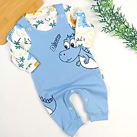Dinosour Badili Salopet Takım
