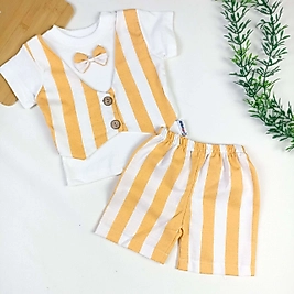 Papyonlu Sahte Yelekli Takım