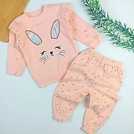 Kitty Çiçek Desen Takım