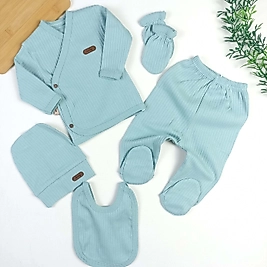 Kaşkorse Organic 5 Parça Yeni Doğan Seti