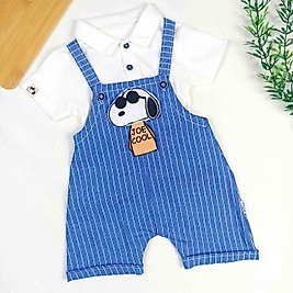 Snoopy Kısa Salopet Takım