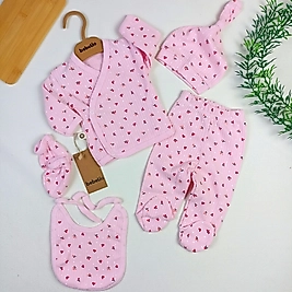 Menekşe 5 Parça Yeni Doğan Seti