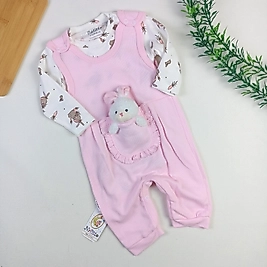 Bebek Tavşan Badili Salopet Takım