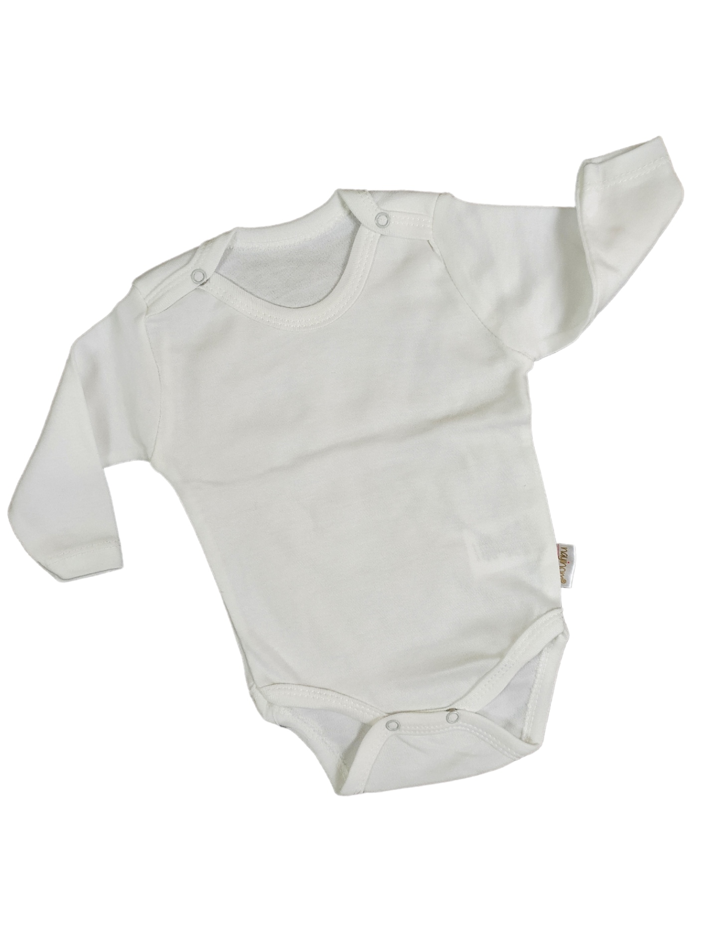 Nayinom Uzun Kol Çıtçıtlı Badi / Krem