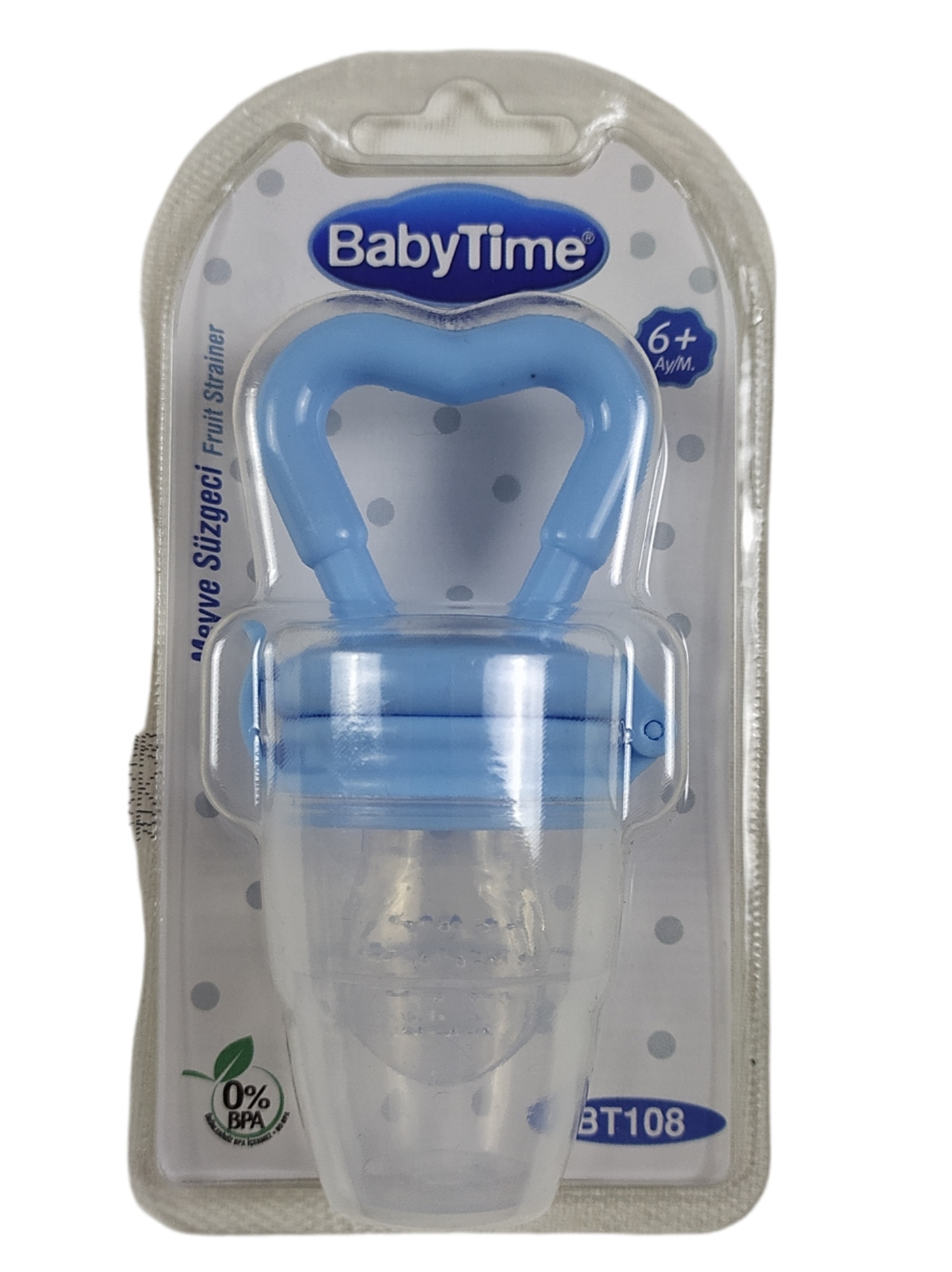 Babytime Silikon Uçlu Meyve Süzgeci