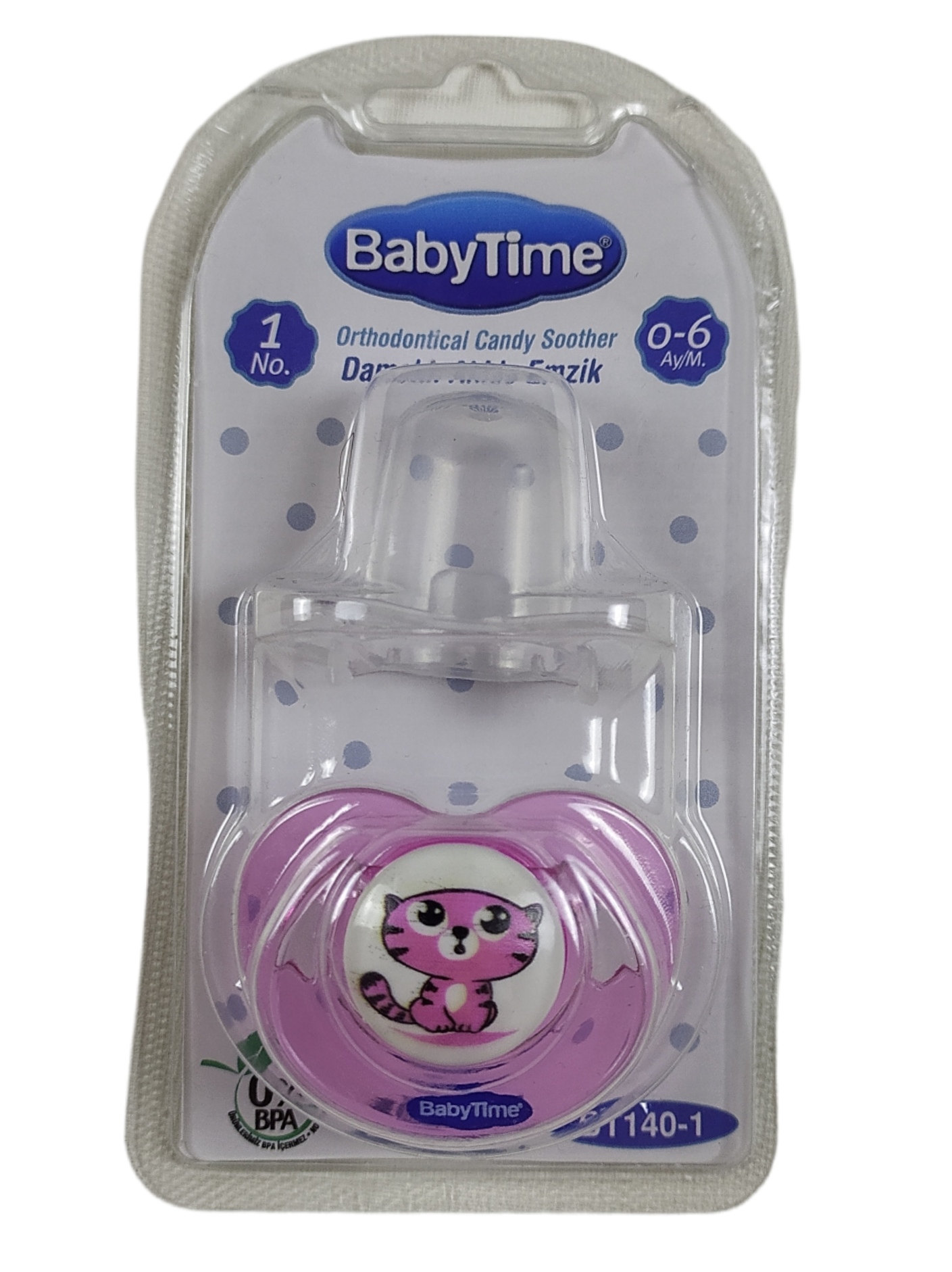 Babytime Damaklı Akide Emzik / No:1