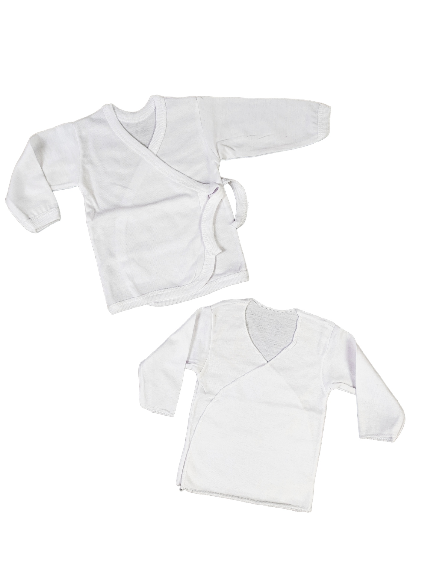 2 Parça İç Zıbın Seti - Beyaz