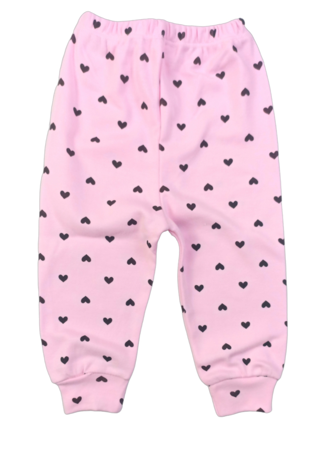 Kalp Desen Manşetli Alt